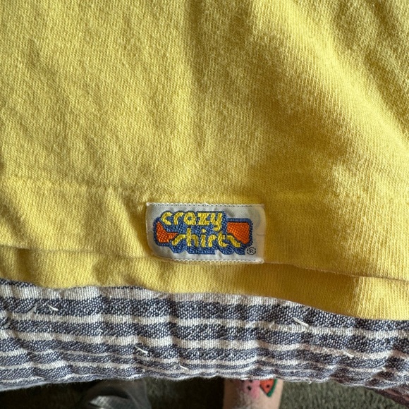 VINTAGE 1970s CRAZY SHIRT HAWAII MY LAY AROUND THE HOUSE AND DO NOTHING SHIRT - Picture 5 of 12